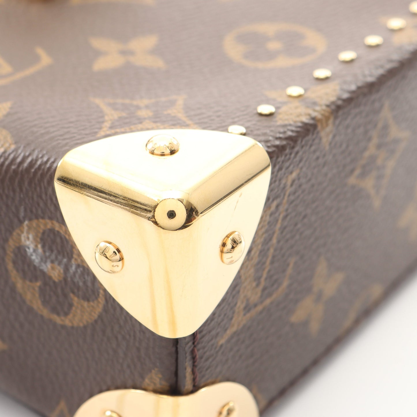 カメラボックス モノグラムリバース 2WAY ハンドバッグ PVC レザー ブラウン ルイヴィトン バッグ LOUIS VUITTON