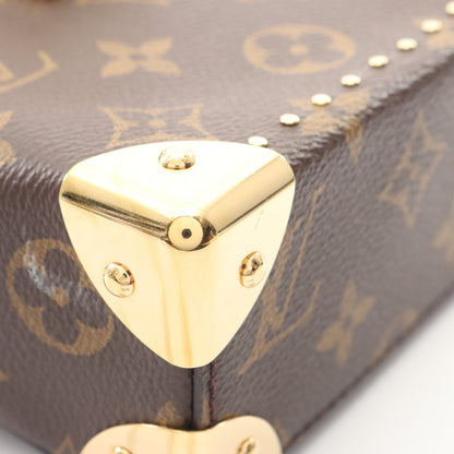 カメラボックス モノグラムリバース 2WAY ハンドバッグ PVC レザー ブラウン ルイヴィトン バッグ LOUIS VUITTON