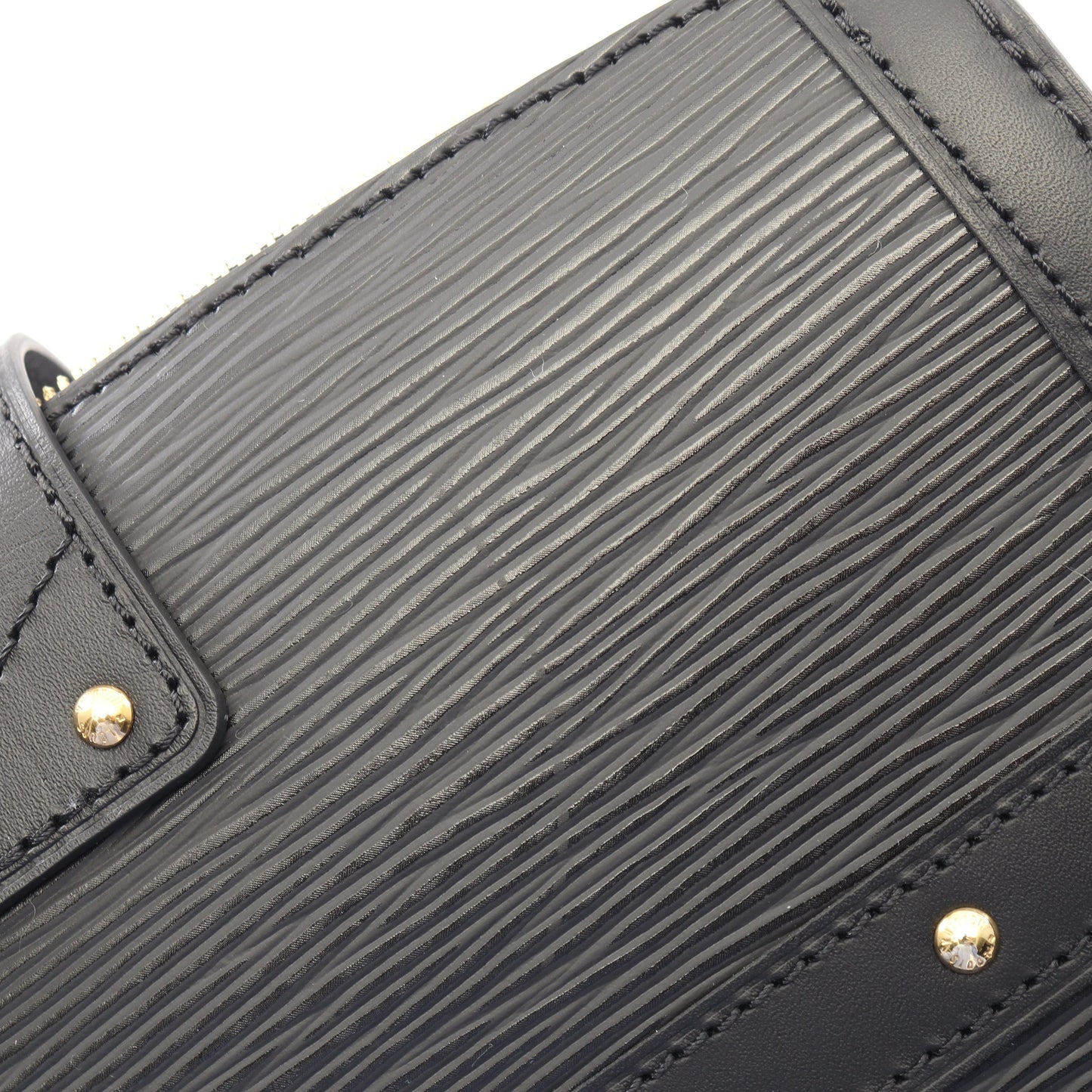 トランククラッチ エピ ノワール ショルダーバッグ レザー ブラック ルイヴィトン バッグ LOUIS VUITTON