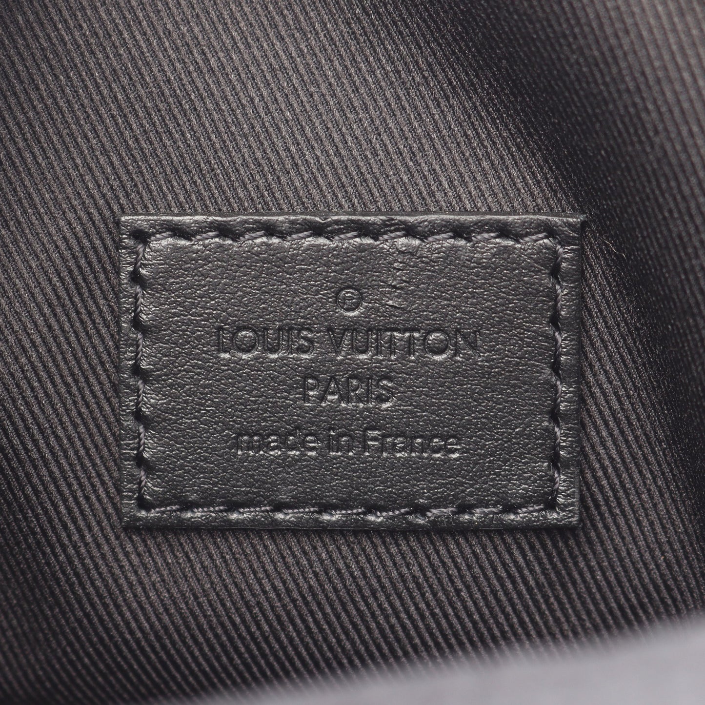 ソフトトランク モノグラムトリヨン ノワール ショルダーバッグ レザー ブラック ルイヴィトン バッグ LOUIS VUITTON