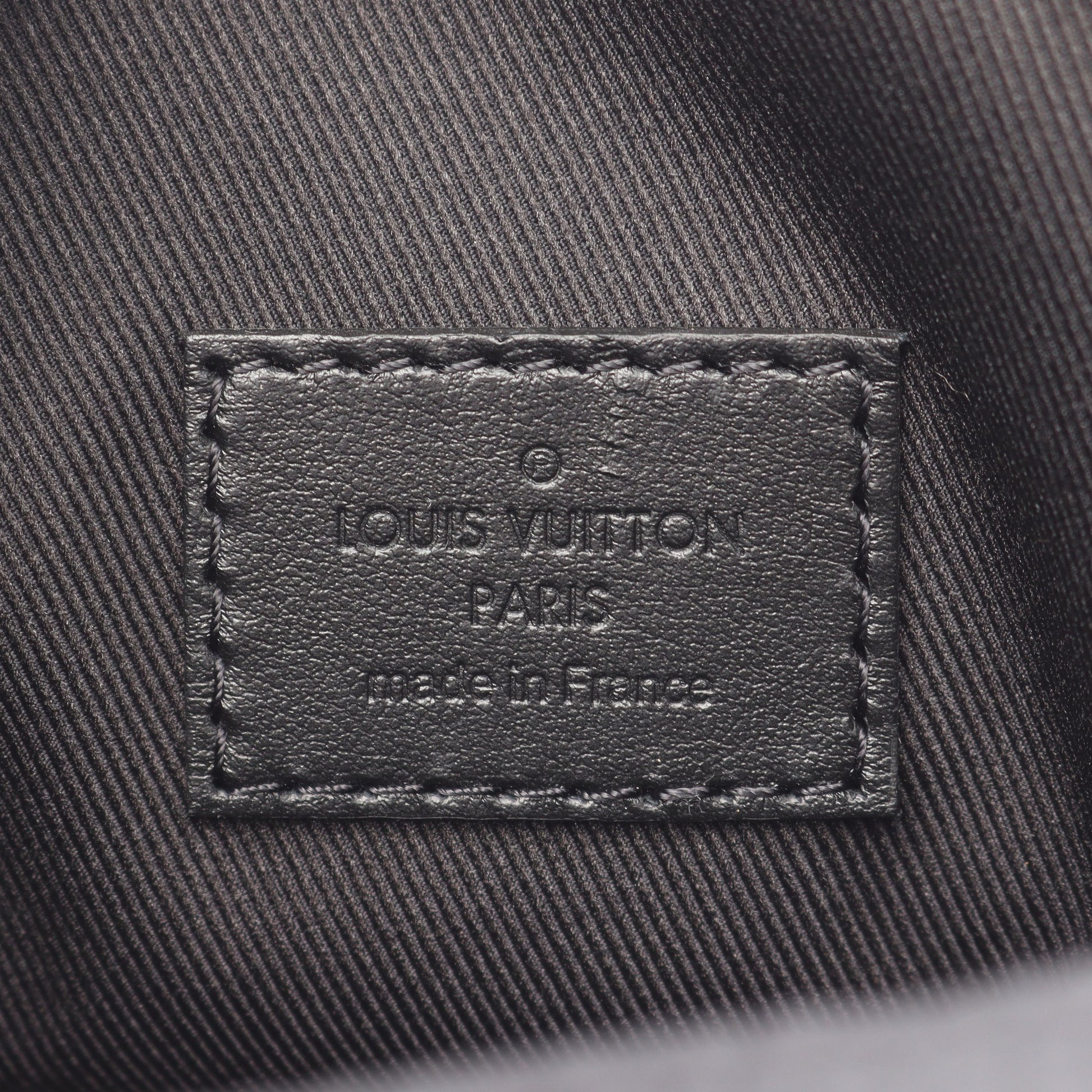 ソフトトランク モノグラムトリヨン ノワール ショルダーバッグ レザー ブラック ルイヴィトン バッグ LOUIS VUITTON