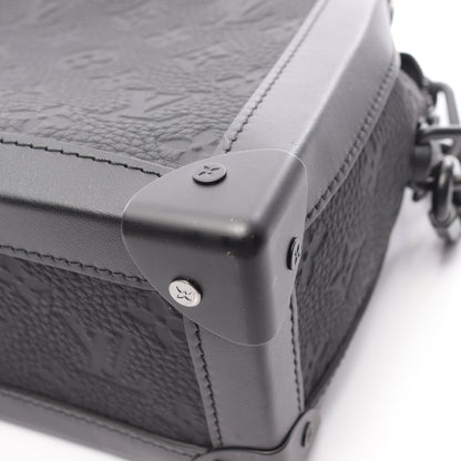 ソフトトランク モノグラムトリヨン ノワール ショルダーバッグ レザー ブラック ルイヴィトン バッグ LOUIS VUITTON