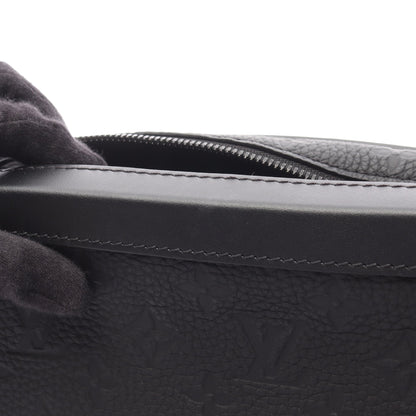 ソフトトランク モノグラムトリヨン ノワール ショルダーバッグ レザー ブラック ルイヴィトン バッグ LOUIS VUITTON