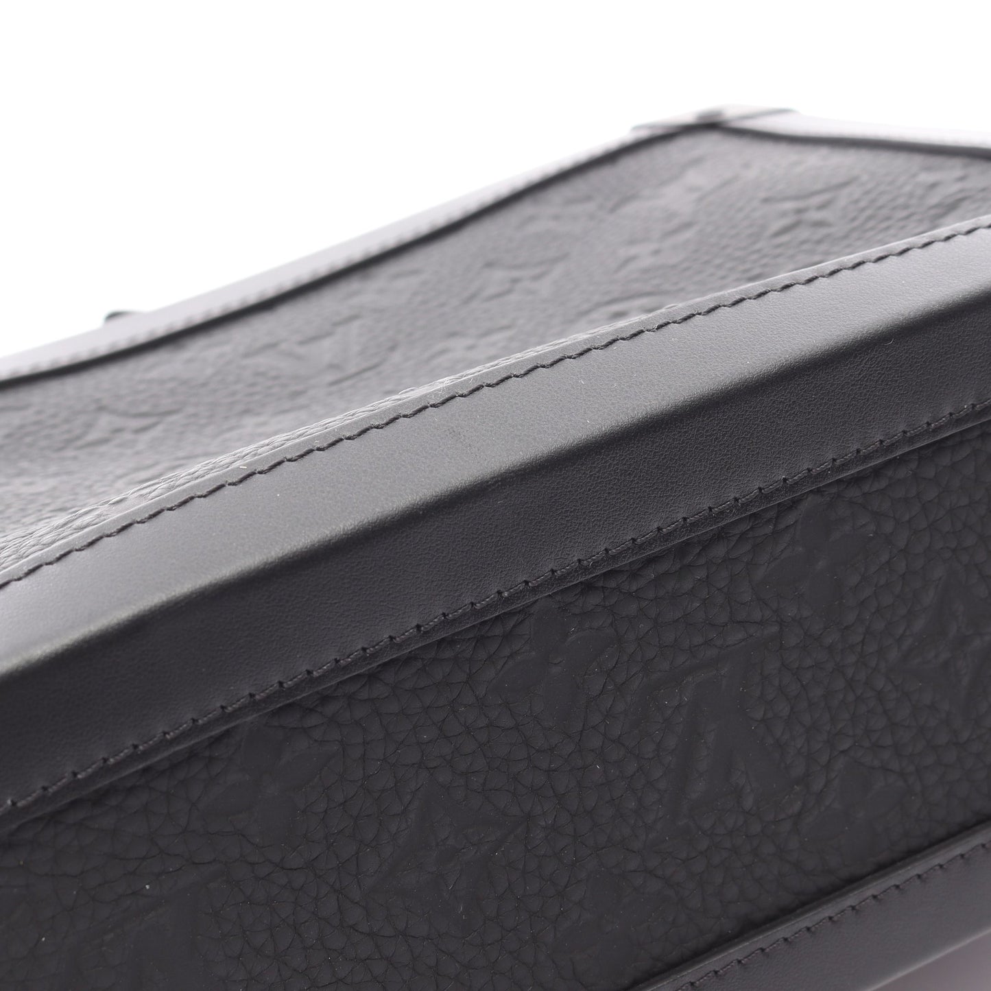 ソフトトランク モノグラムトリヨン ノワール ショルダーバッグ レザー ブラック ルイヴィトン バッグ LOUIS VUITTON