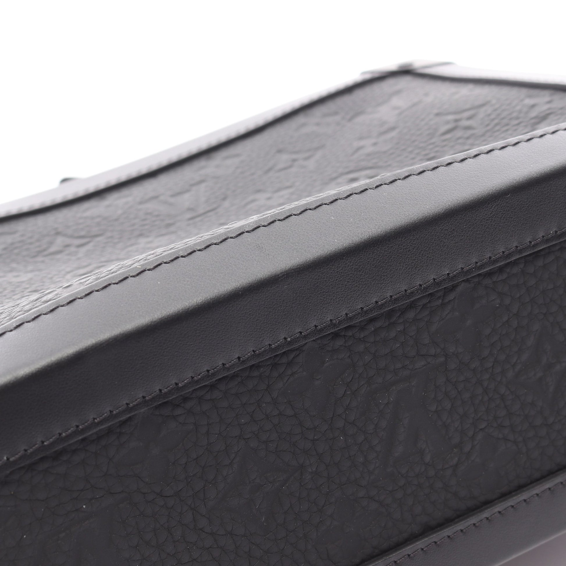 ソフトトランク モノグラムトリヨン ノワール ショルダーバッグ レザー ブラック ルイヴィトン バッグ LOUIS VUITTON