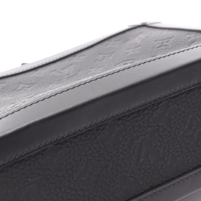 ソフトトランク モノグラムトリヨン ノワール ショルダーバッグ レザー ブラック ルイヴィトン バッグ LOUIS VUITTON