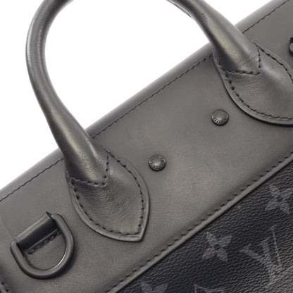 スティーマーPM モノグラムエクリプス 2WAY ハンドバッグ PVC レザー ブラック ルイヴィトン バッグ LOUIS VUITTON