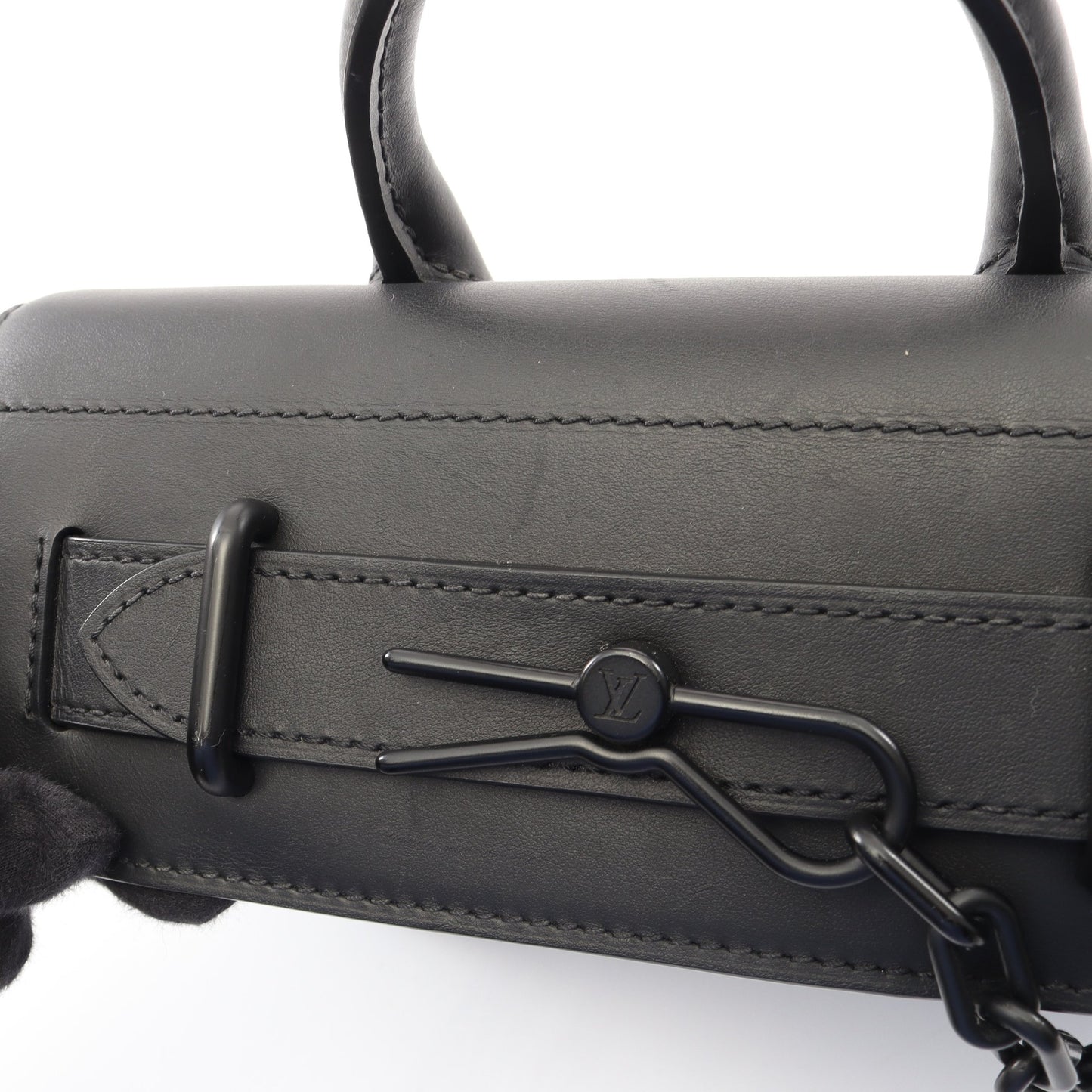 スティーマーPM モノグラムエクリプス 2WAY ハンドバッグ PVC レザー ブラック ルイヴィトン バッグ LOUIS VUITTON
