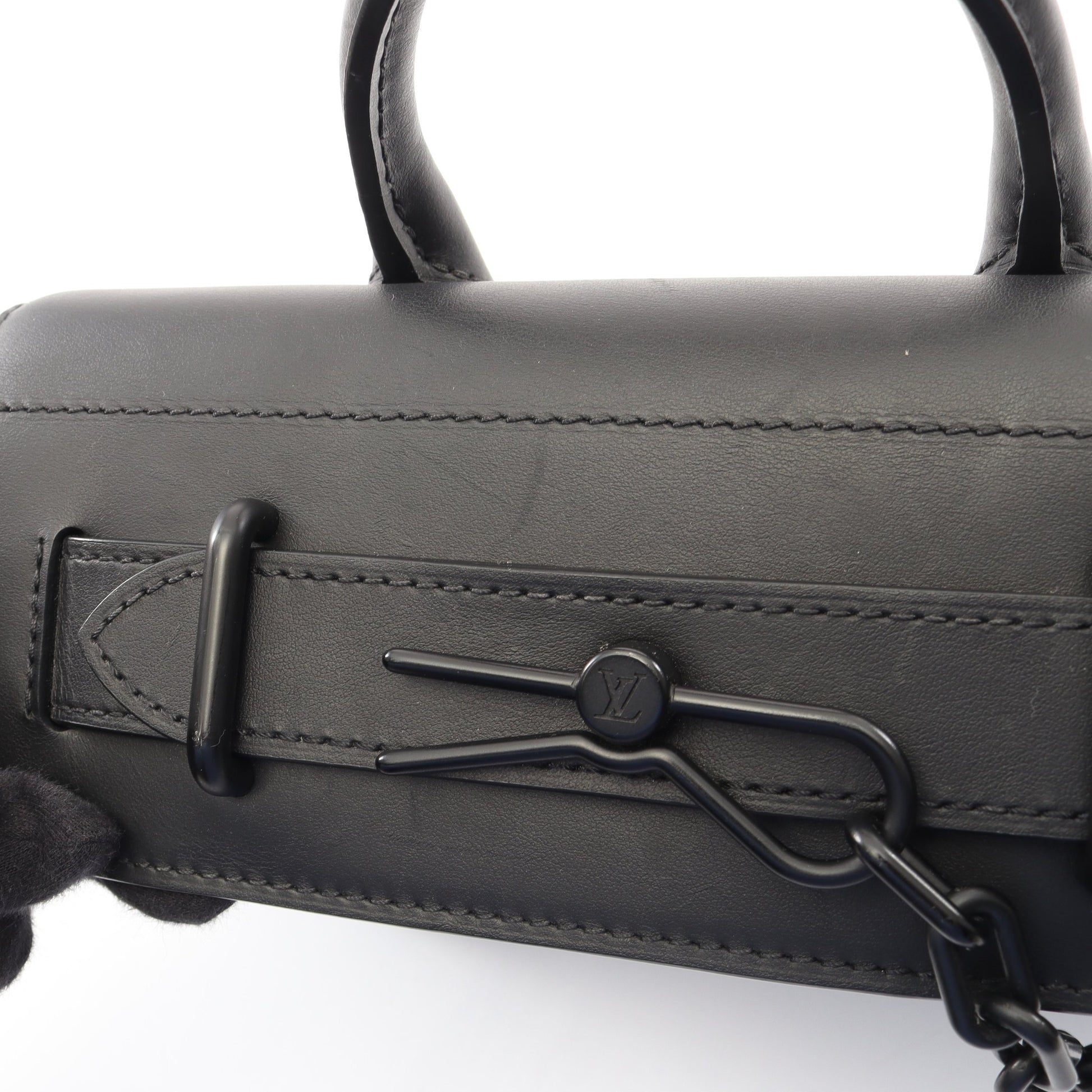 スティーマーPM モノグラムエクリプス 2WAY ハンドバッグ PVC レザー ブラック ルイヴィトン バッグ LOUIS VUITTON