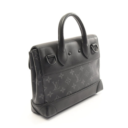 スティーマーPM モノグラムエクリプス 2WAY ハンドバッグ PVC レザー ブラック ルイヴィトン バッグ LOUIS VUITTON