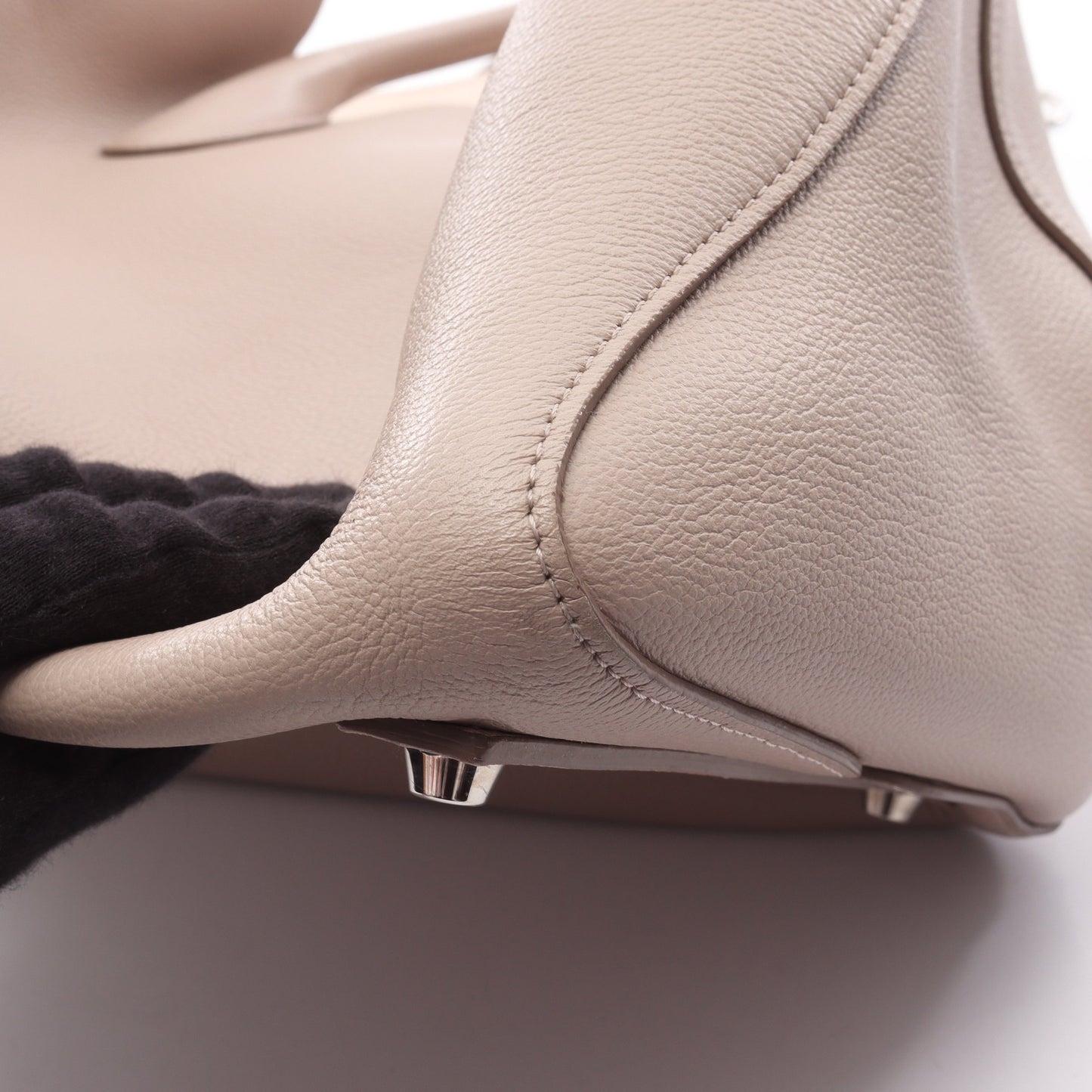 オープンバー 2WAY ハンドバッグ レザー ピンクベージュ クリスチャンディオール バッグ Christian Dior