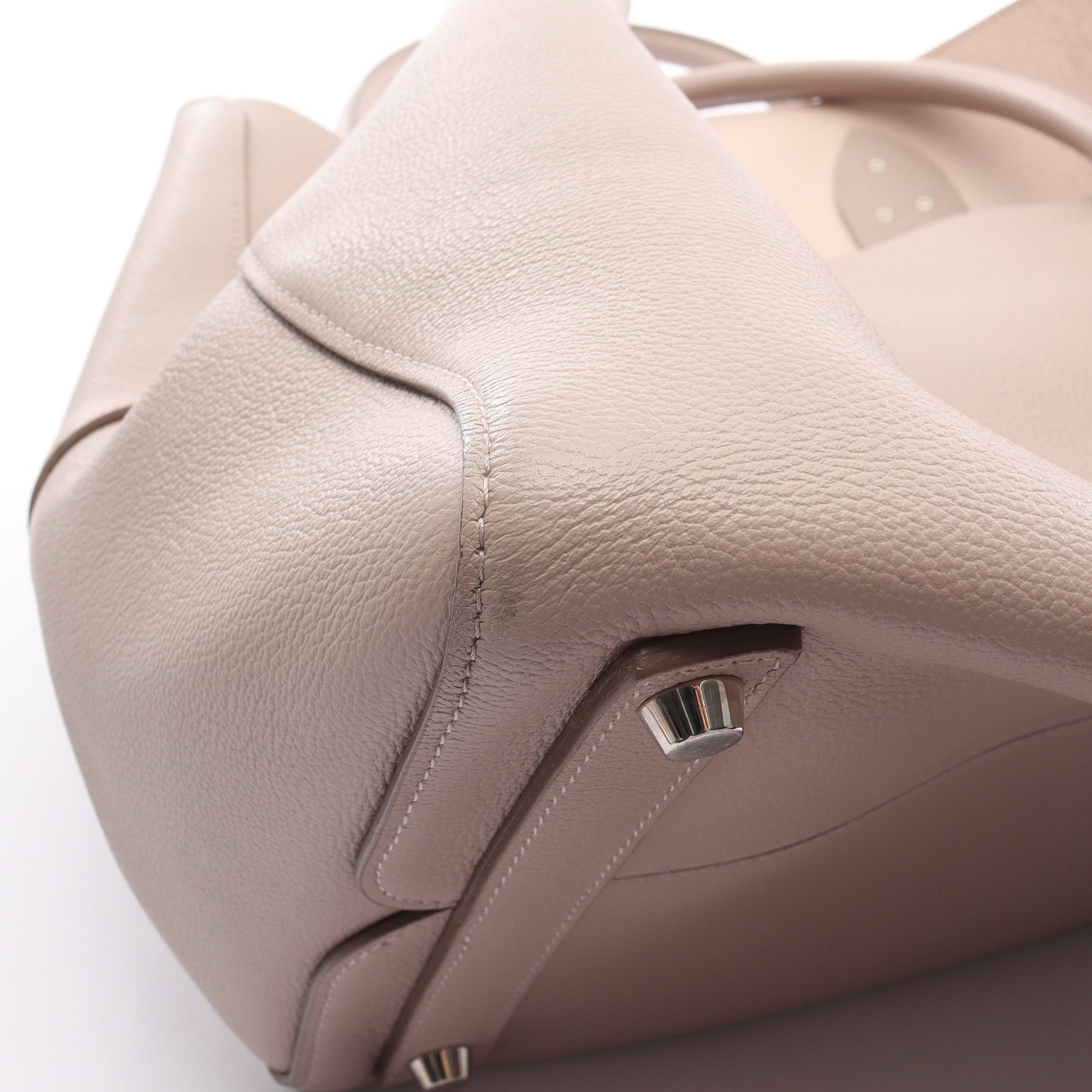オープンバー 2WAY ハンドバッグ レザー ピンクベージュ クリスチャンディオール バッグ Christian Dior