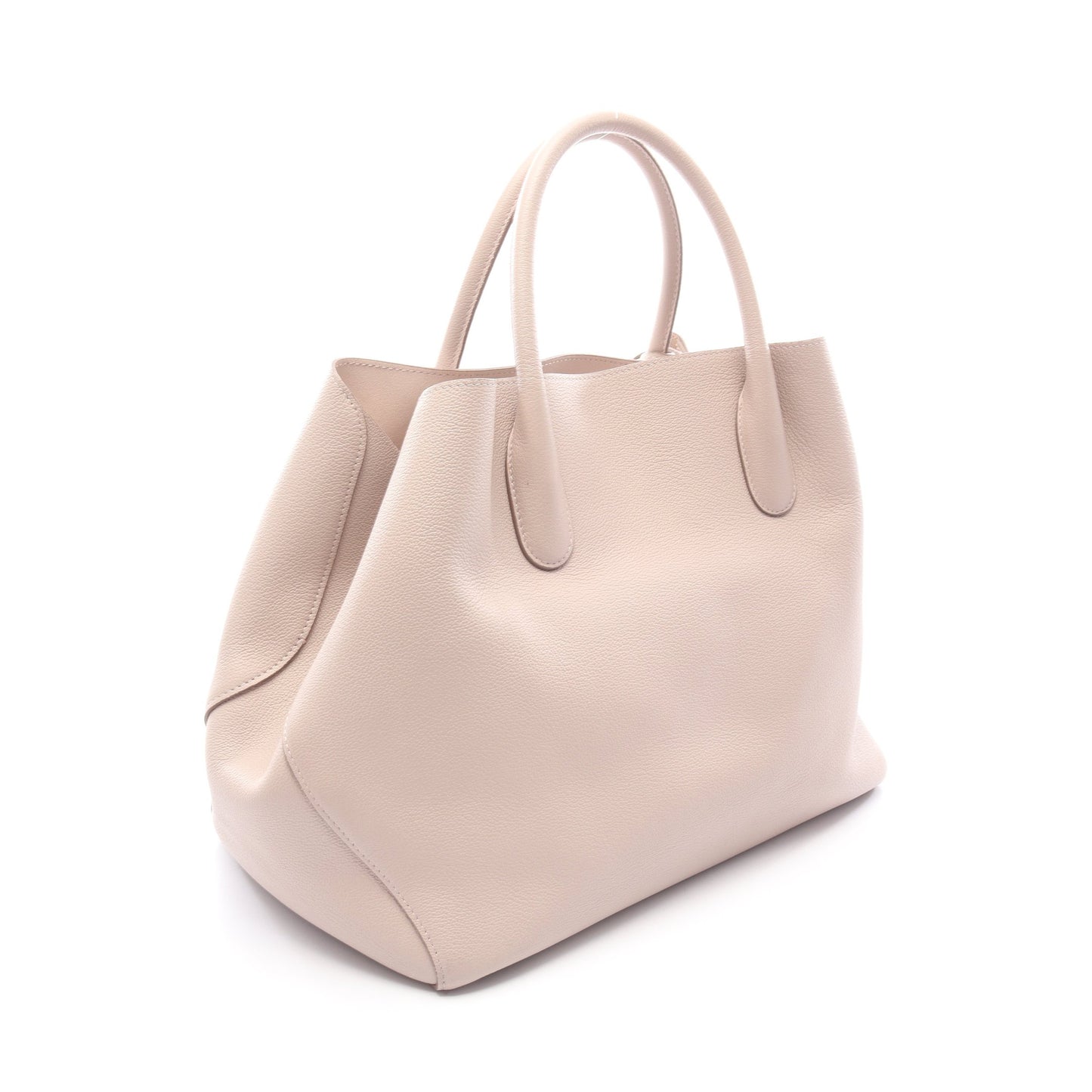 オープンバー 2WAY ハンドバッグ レザー ピンクベージュ クリスチャンディオール バッグ Christian Dior