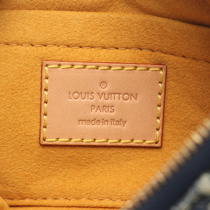 トゥルース レイエ モノグラムデニム ポーチ デニム レザー ブルー ルイヴィトン 財布・小物 LOUIS VUITTON