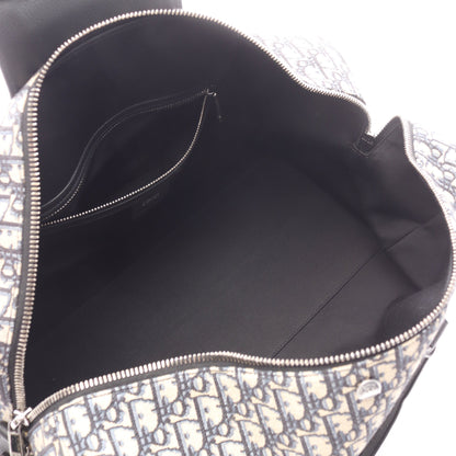 ランゴ50 オブリーク 2WAY ボストンバッグ キャンバス レザー ネイビー ベージュ クリスチャンディオール バッグ Christian Dior