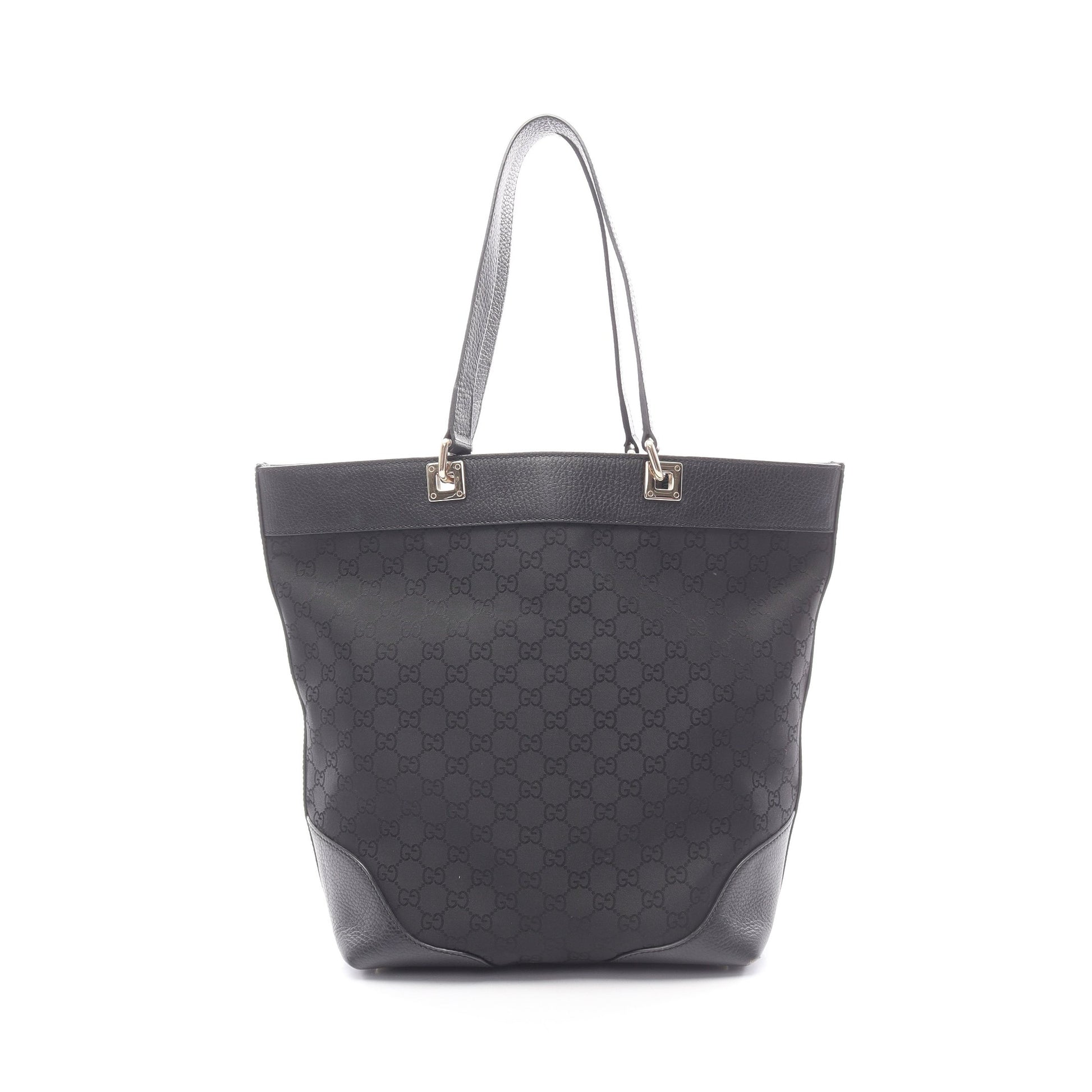 GG柄 ショルダーバッグ トートバッグ ナイロン レザー ブラック グッチ バッグ GUCCI