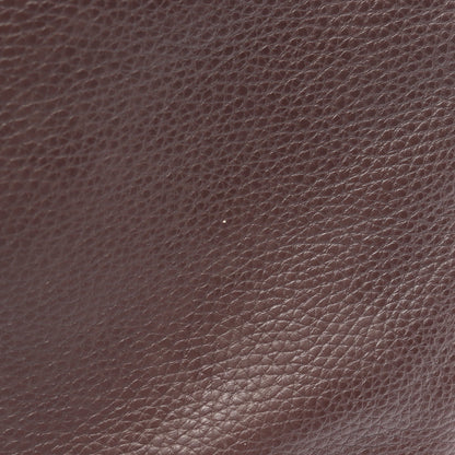 センダ ショルダーバッグ レザー ダークブラウン ロエベ バッグ LOEWE
