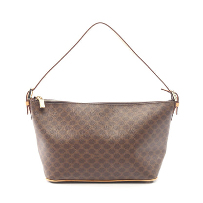 マカダム ハンドバッグ PVC レザー ブラウン ライトブラウン セリーヌ バッグ CELINE