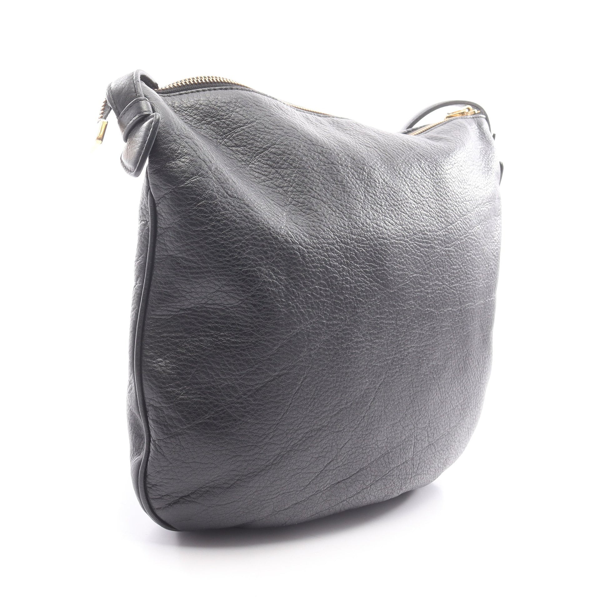 ヘリテージ ショルダーバッグ レザー ブラック ロエベ バッグ LOEWE