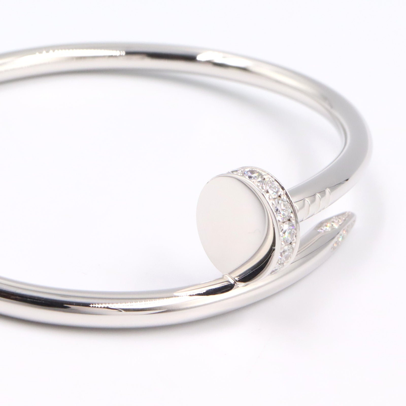 カルティエ ジュストアンクル　ブレスレット　 SM ダイヤモンド Cartier（カルティエ） 極美品 ジュストアンクル SM ダイヤ