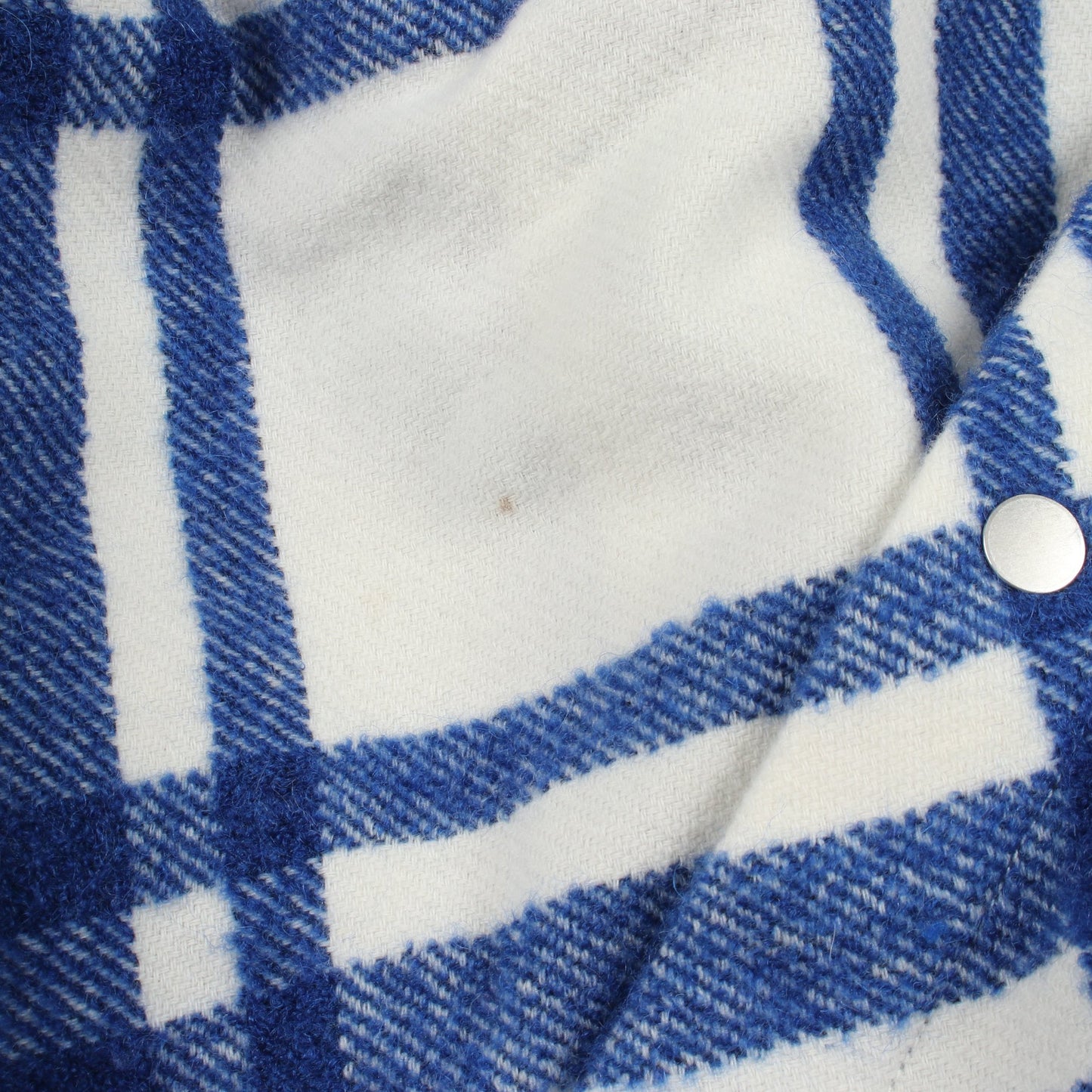 チェック シャツ ジャケット ウール ホワイト ブルー バーバリー アウター BURBERRY