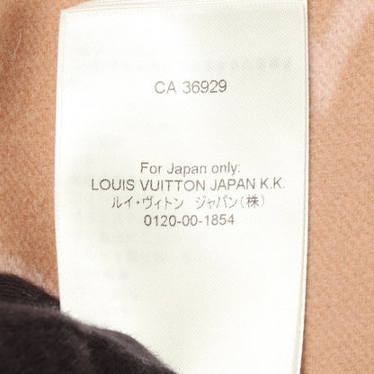 フーテッド ラップコート ジャイアントモノグラム コート ウール ベージュ ルイヴィトン アウター LOUIS VUITTON