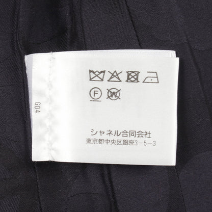 ココマークボタン ツイード テーラードジャケット コットン ナイロン レッド ネイビー シャネル アウター CHANEL