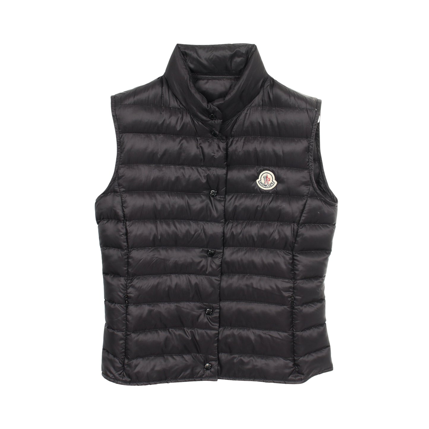 ベスト ナイロン ブラック モンクレール アウター MONCLER