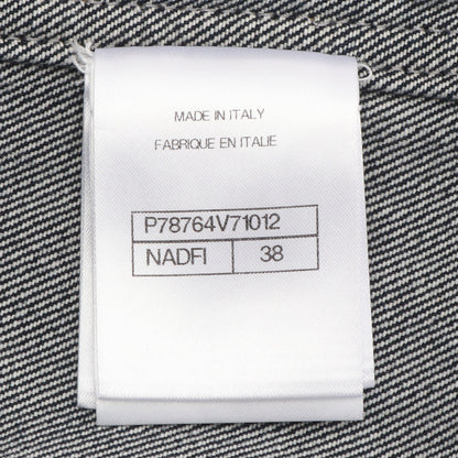 ココマークボタン デニムジレ ベスト コットン インディゴブルー シャネル トップス CHANEL