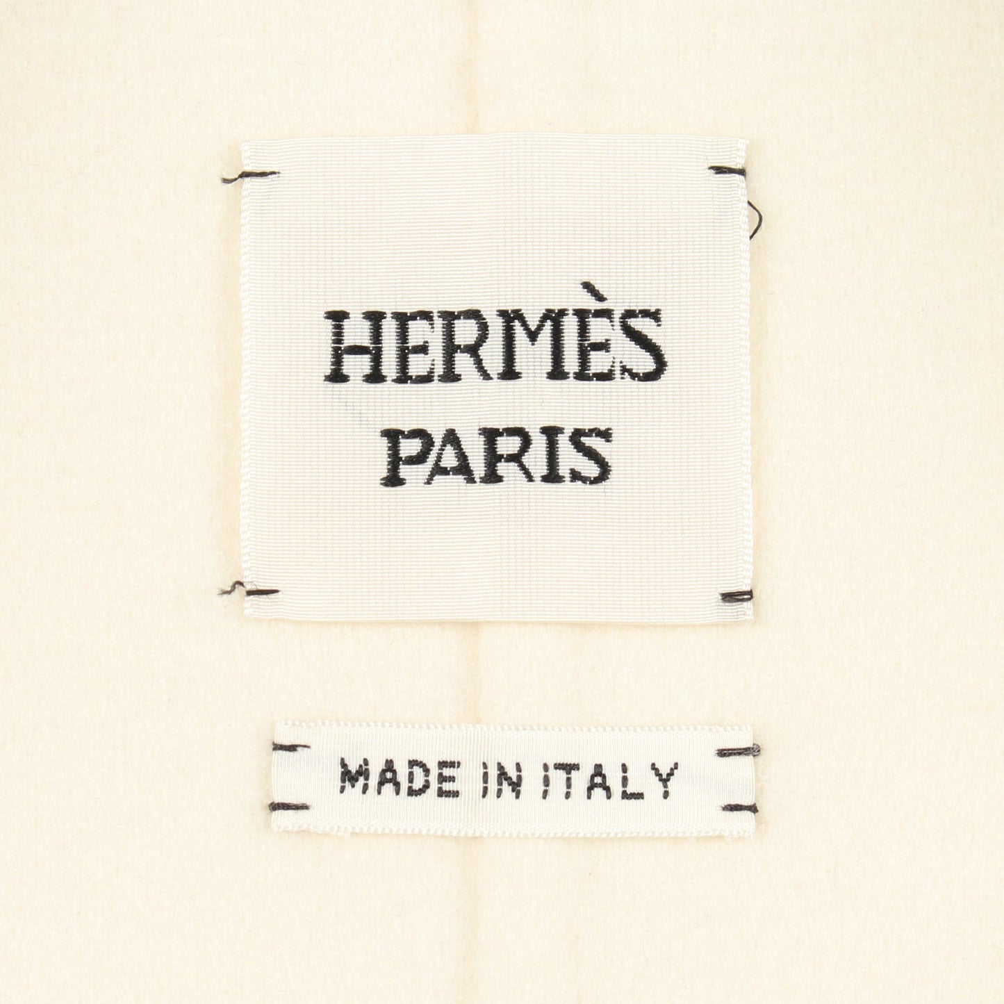 クルードセル ロングジレ ベスト カシミヤ アイボリー エルメス アウター HERMES