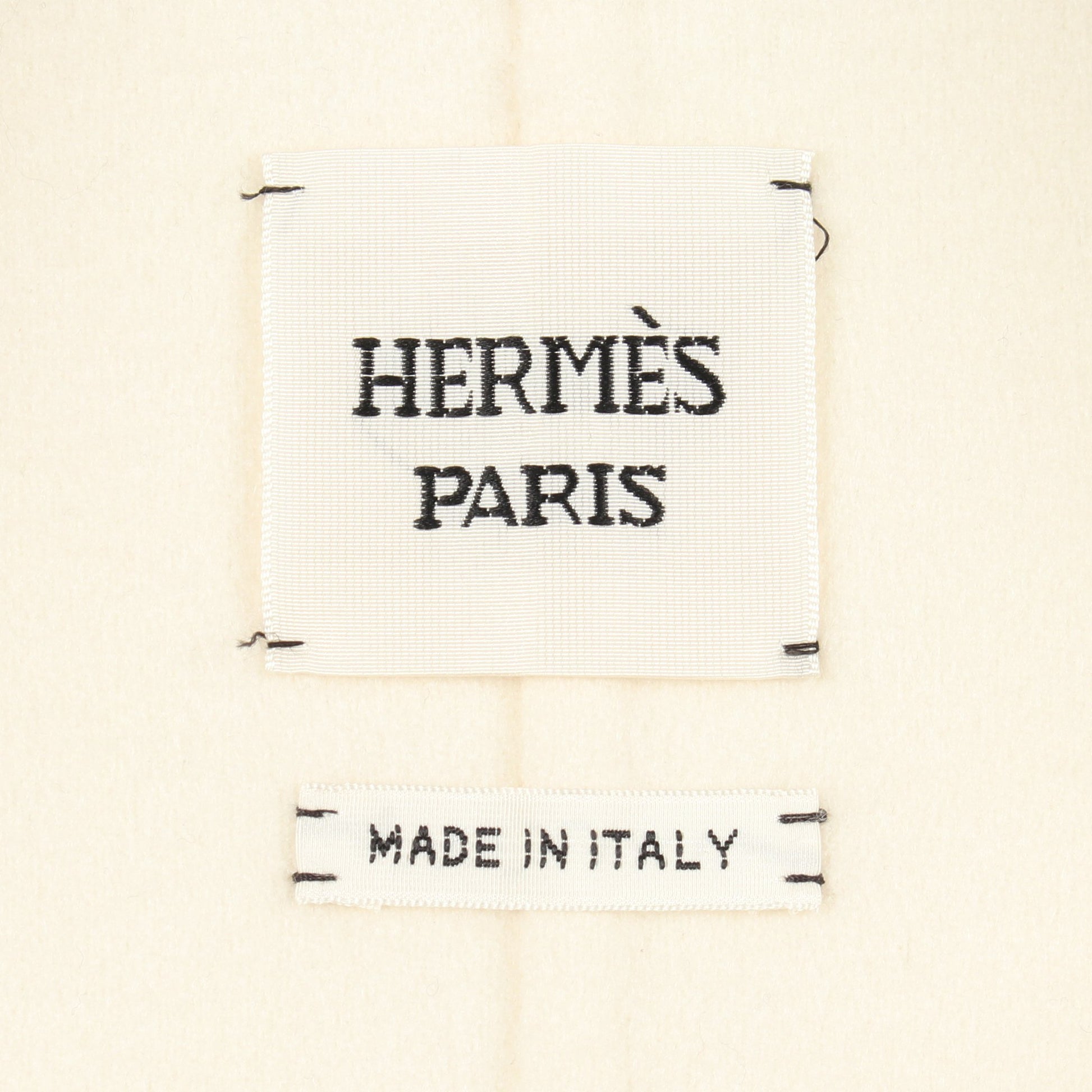 クルードセル ロングジレ ベスト カシミヤ アイボリー エルメス アウター HERMES