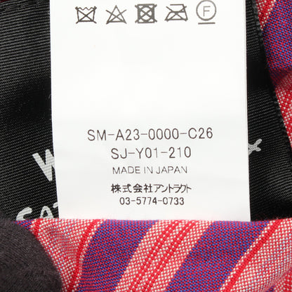 SAINT MICHAEL × WILDSIDE YOHJI YAMAMOTO スカル ローズ 刺繍 リバーシブル 中綿 ジャケット レーヨン コットン ブラック マルチカラー セント マイケル アウター SAINT MICHAEL