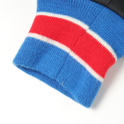 JEFF HAMILTON × MLB CHICAGO CUBS ブルゾン スタジャン コットン レザー ダークグレー マルチカラー ジェフハミルトン