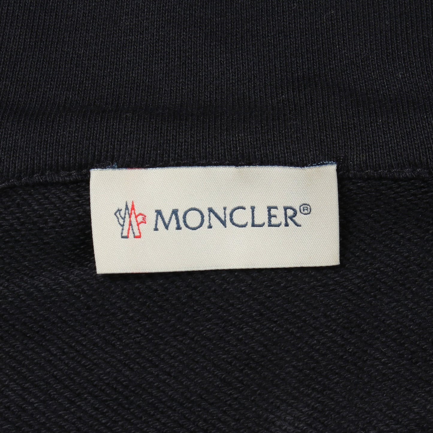 フード付き 切替 ダウンジャケット コットン ナイロン ネイビー モンクレール アウター MONCLER