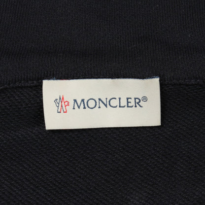 フード付き 切替 ダウンジャケット コットン ナイロン ネイビー モンクレール アウター MONCLER