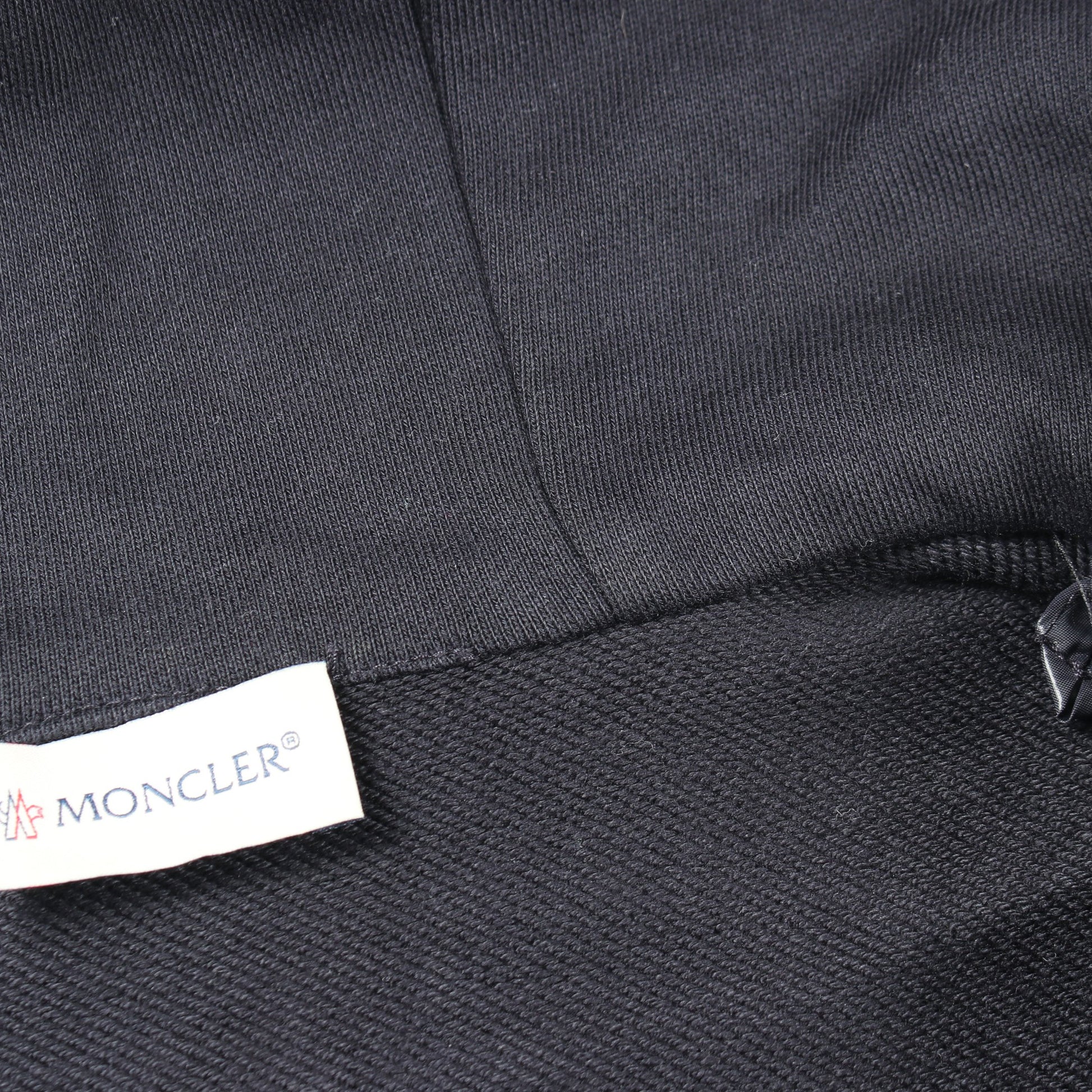 フード付き 切替 ダウンジャケット コットン ナイロン ネイビー モンクレール アウター MONCLER