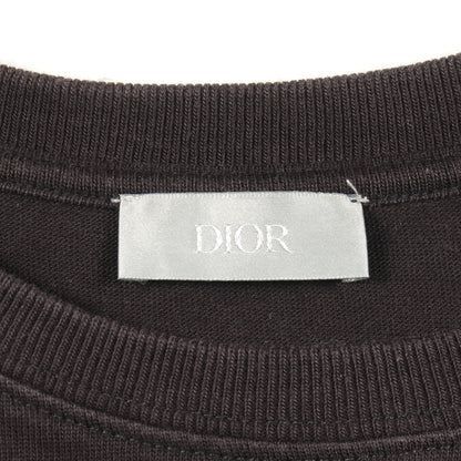 DIOR × DANIEL ARSHAM ロゴプリント 半袖Tシャツ コットン ブラック ディオール トップス DIOR