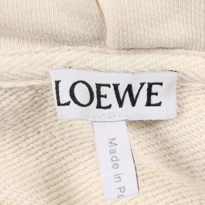 アナグラム パッチ プルオーバーパーカー コットン アイボリー ロエベ トップス LOEWE