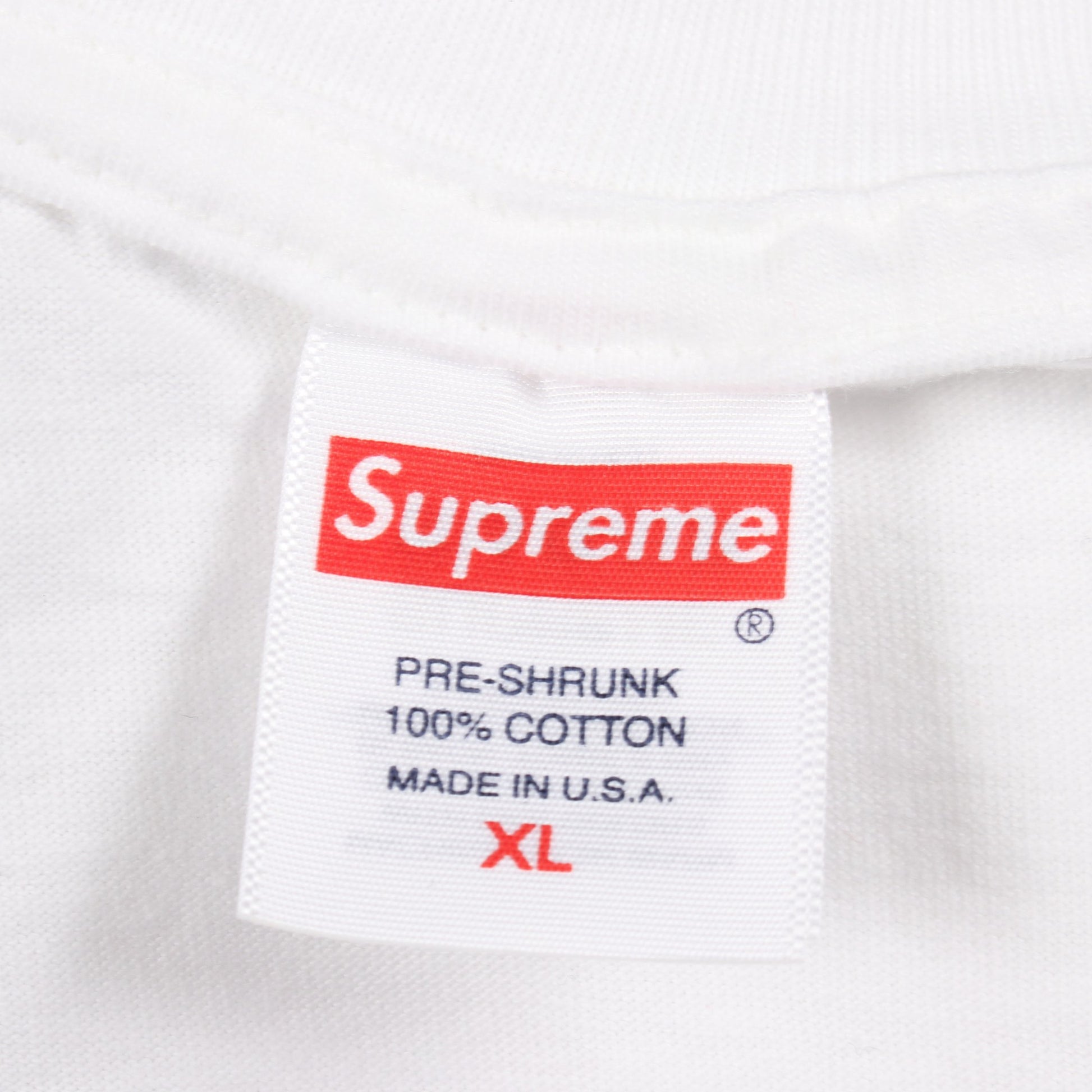 Box Logo Crewneck 半袖Tシャツ コットン ホワイト グリーン シュプリーム トップス Supreme