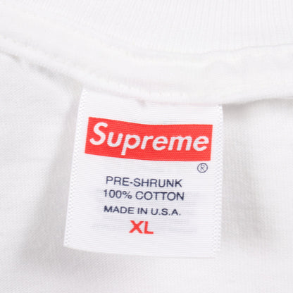 Box Logo Crewneck 半袖Tシャツ コットン ホワイト グリーン シュプリーム トップス Supreme