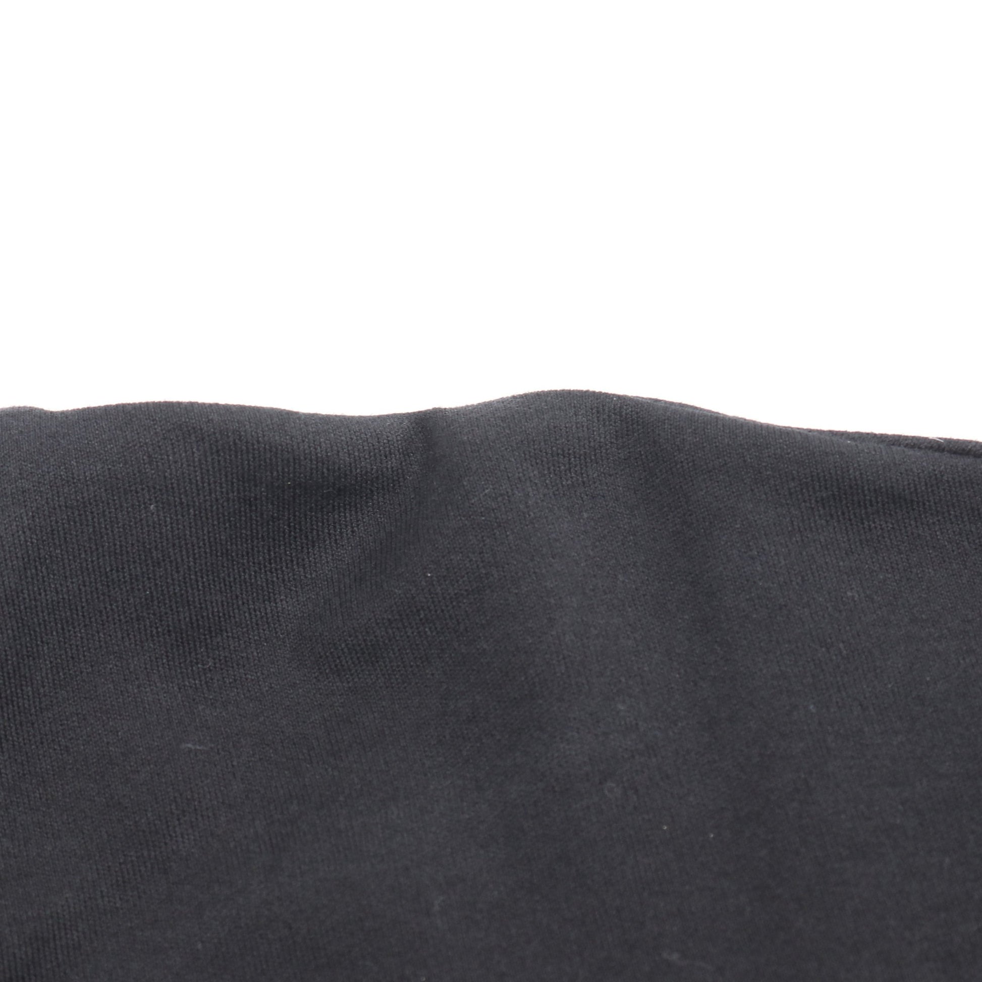 クロップド丈 半袖Tシャツ コットン ブラック プラダ トップス PRADA
