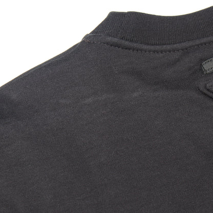 クロップド丈 半袖Tシャツ コットン ブラック プラダ トップス PRADA