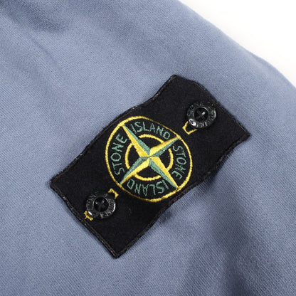 クルーネック スウェットシャツ コットン ブルーグレー ストーンアイランド トップス Stone Island