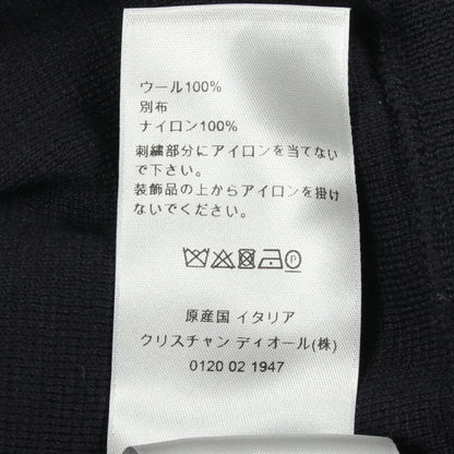 タートルネック ニット ウール ネイビー ディオール トップス DIOR