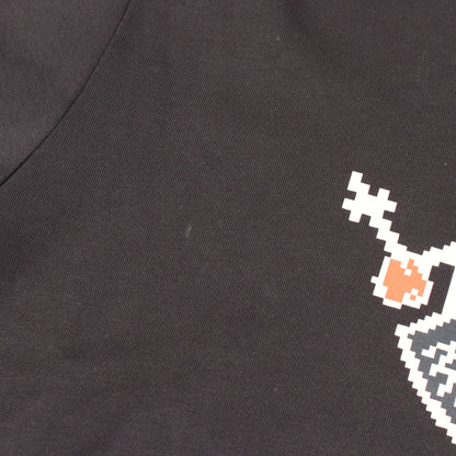 ロゴプリント クルーネック 半袖Tシャツ コットン ブラック モンクレール トップス MONCLER