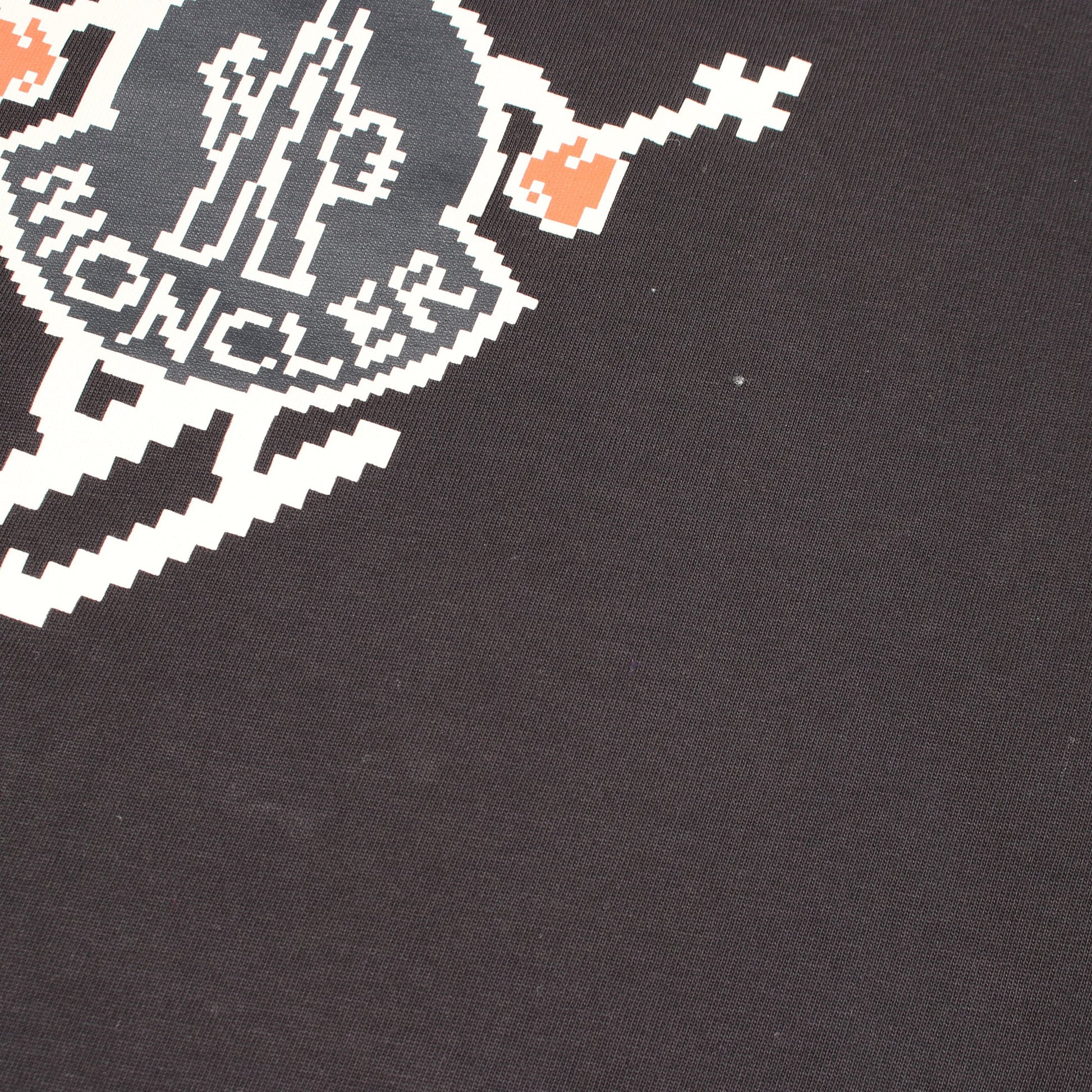 ロゴプリント クルーネック 半袖Tシャツ コットン ブラック モンクレール トップス MONCLER