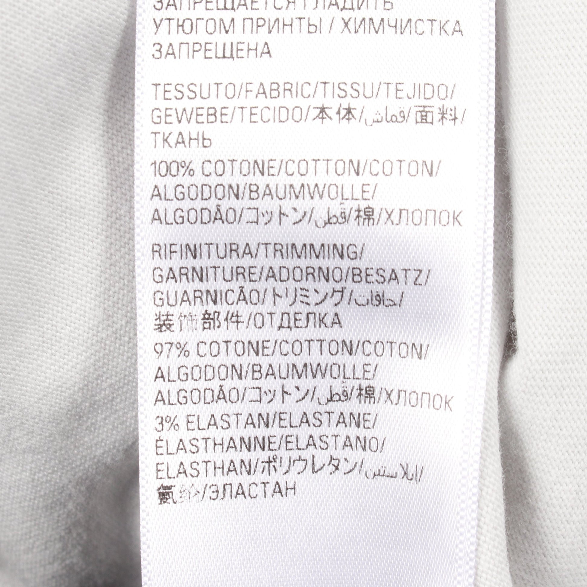 BALENCIAGA × WFP ダメージ加工 クルーネック Tシャツ 半袖Tシャツ コットン ライトブルー バレンシアガ トップス BALENCIAGA