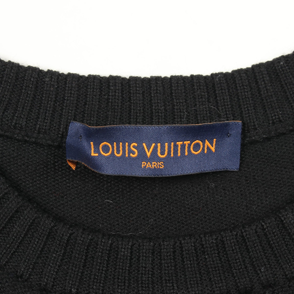 LVVスポーツチーム クルーネック ニット ウール レッド ブラック グリーン ルイヴィトン トップス LOUIS VUITTON