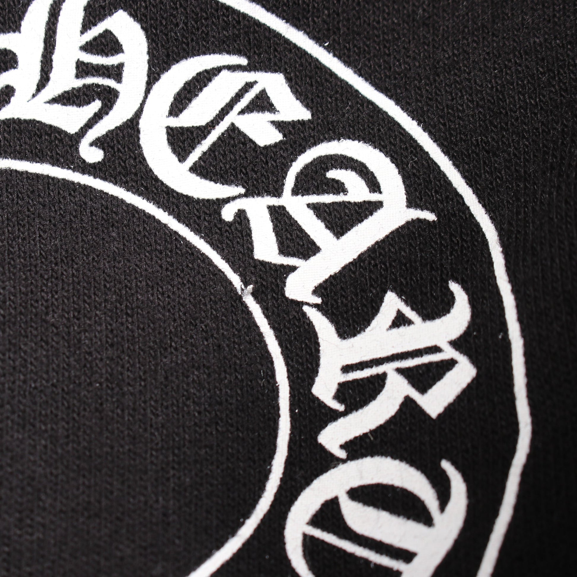 ホースシュー ダガー ジップアップパーカー コットン ブラック クロムハーツ トップス Chrome Hearts