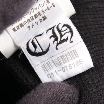 ホースシュー ダガー ジップアップパーカー コットン ブラック クロムハーツ トップス Chrome Hearts